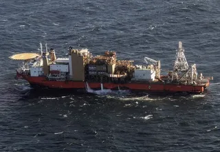 Debmarine offshore diamond mining vessel