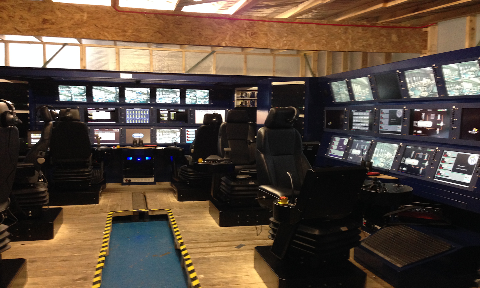 Solwara-1 full control room
