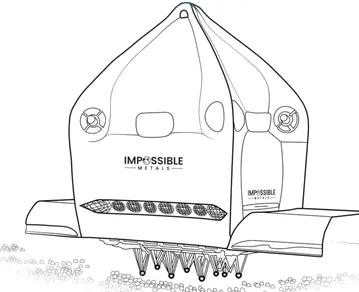 Impossible Metals' Eureka 1 polymetallic nodule subsea harvester