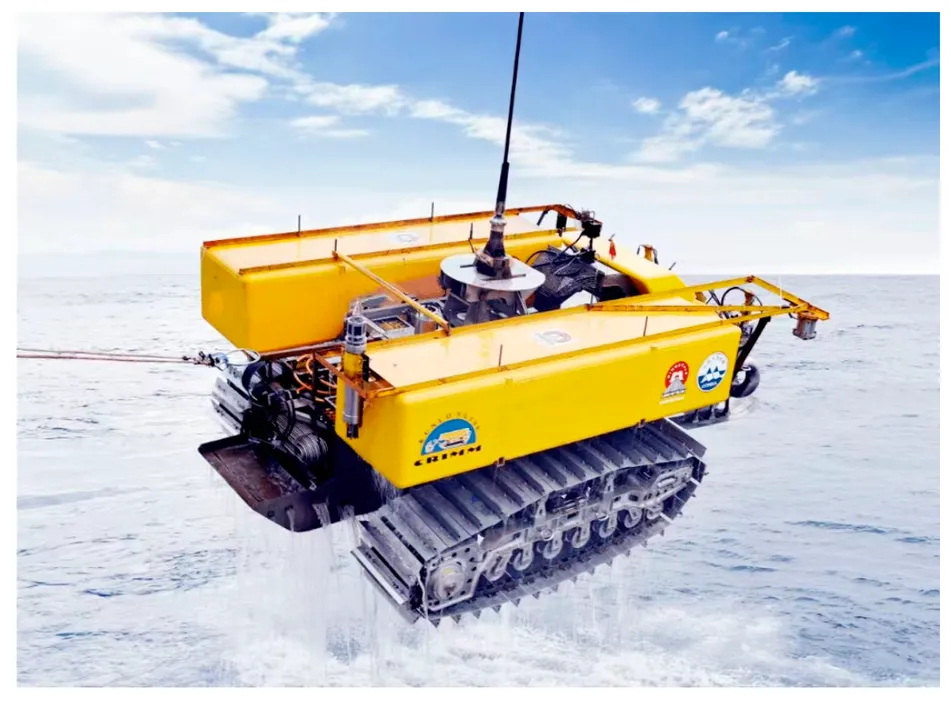 Changsha Research Institute of Mining and Metallurgy Kun Long 500 polymetallic nodule harvester