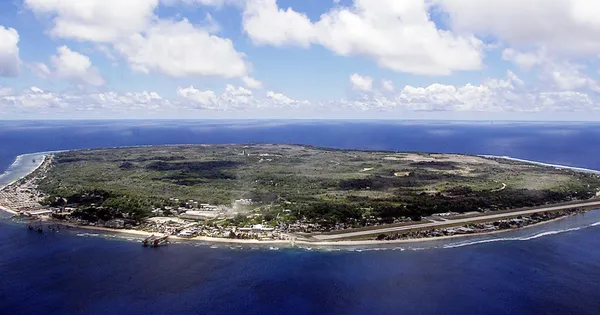 The country of Nauru