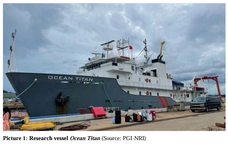 Ocean Titan research vessel